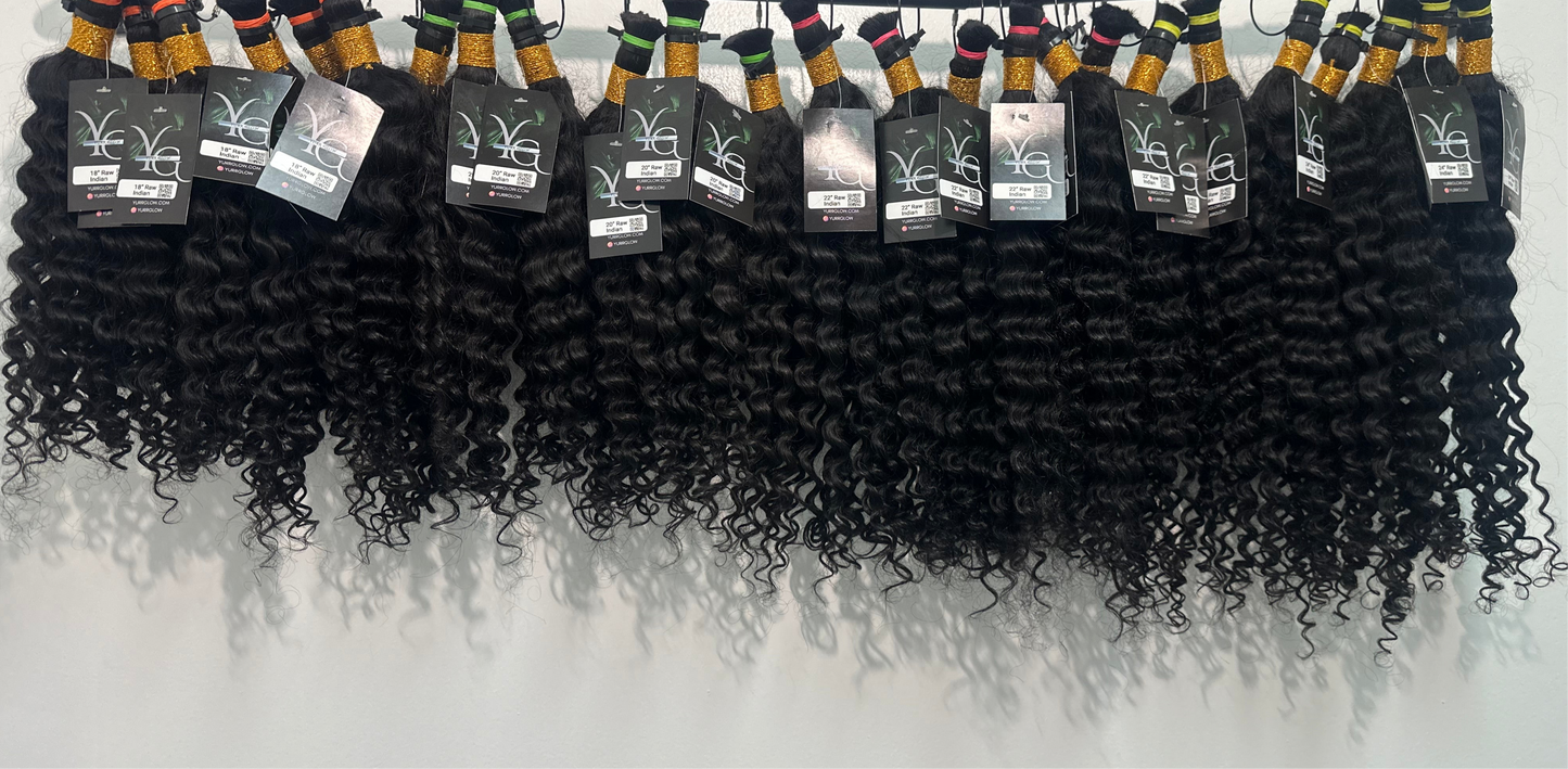 RAW CURLY INDIAN BOHO HAIR